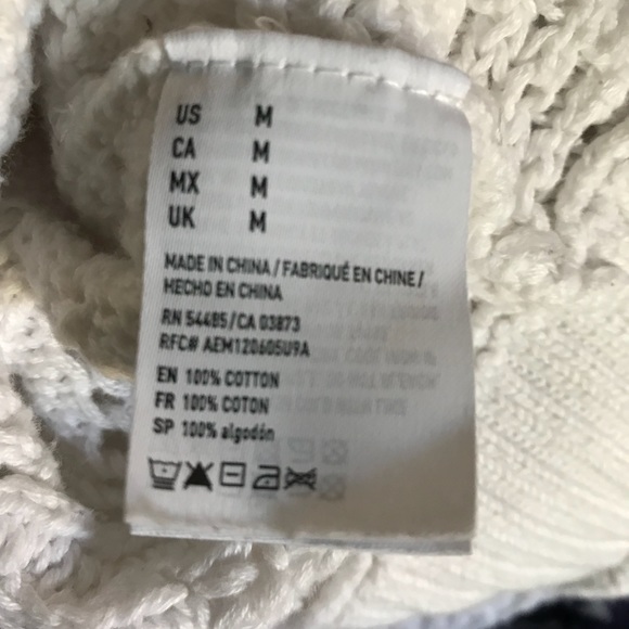 [AEO] Cotton Scoop Neck Knit Sweater - Picture 6 of 7